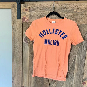 Hollister Men’s Tshirt orange